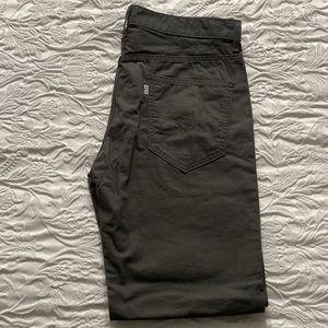 Levi’s grey 513 slim pants